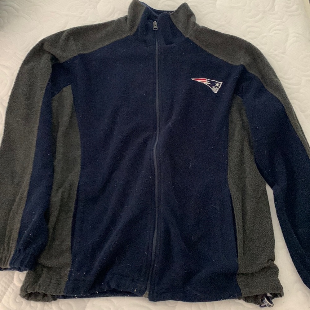 New England Patriots women’s fleece zip up jacket